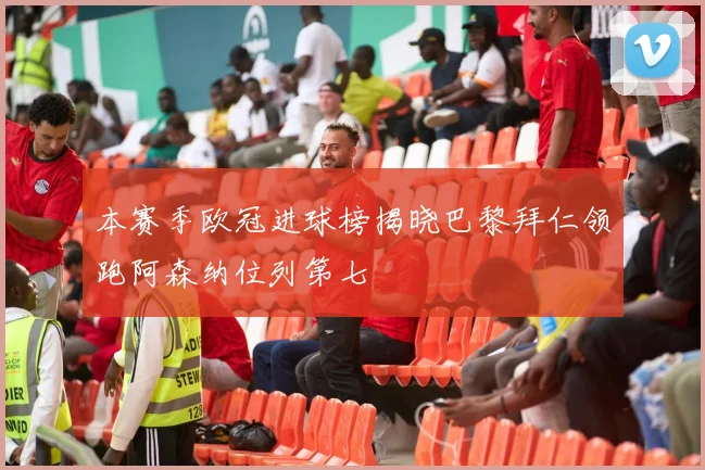 本赛季欧冠进球榜揭晓巴黎拜仁领跑阿森纳位列第七