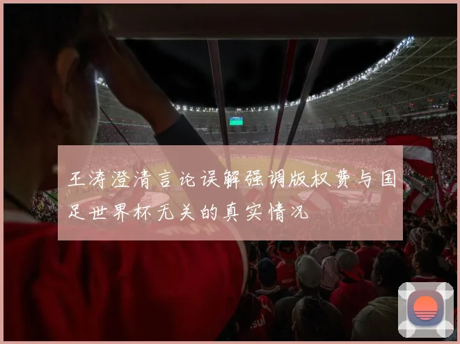 王涛澄清言论误解强调版权费与国足世界杯无关的真实情况